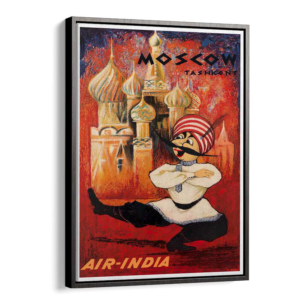 Explore the charm of MOSCOW II, VINTAGE TRAVEL POSTERS featuring vibrant art and iconic landmarks of Russia.