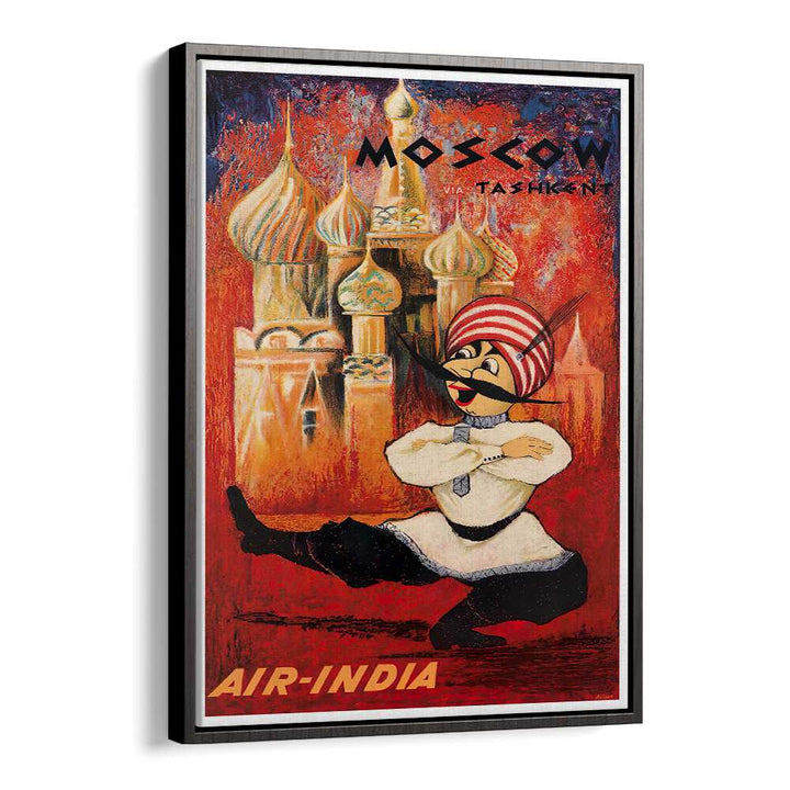 Explore the charm of MOSCOW II, VINTAGE TRAVEL POSTERS featuring vibrant art and iconic landmarks of Russia.