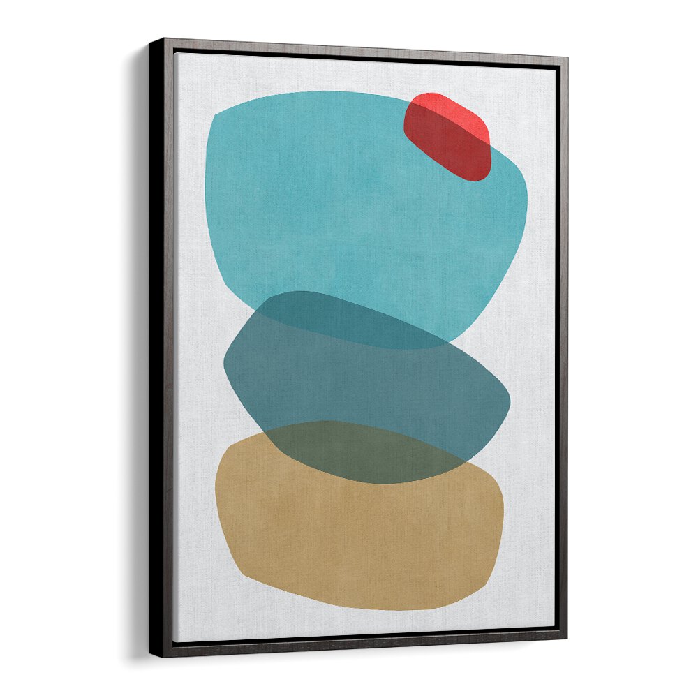 Stylish ROCK OVERLAY V, ABSTRACT PAINTINGS featuring layered shapes for a modern touch in any space. Perfect decor choice!