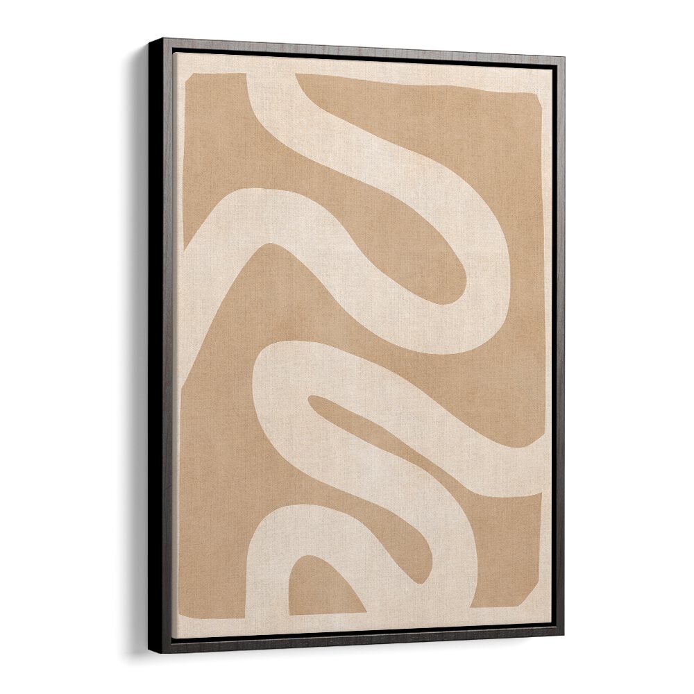 Stylish EXPRESSIVE LINES V, ABSTRACT PAINTINGS featuring fluid shapes, perfect for modern decor enthusiasts.