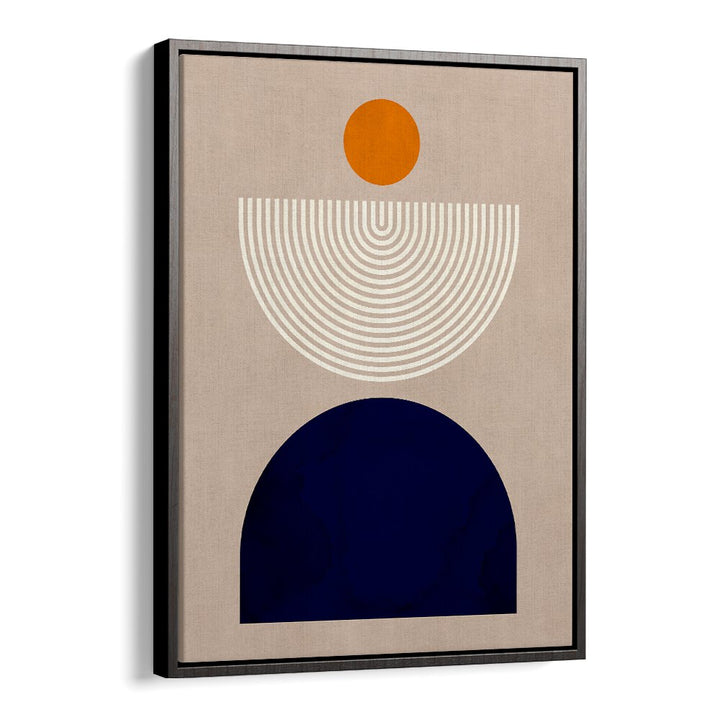 Artful display of SEMICIRCLES III, GEOMETRIC ART PRINTS featuring bold shapes and earthy tones, perfect for modern decor.