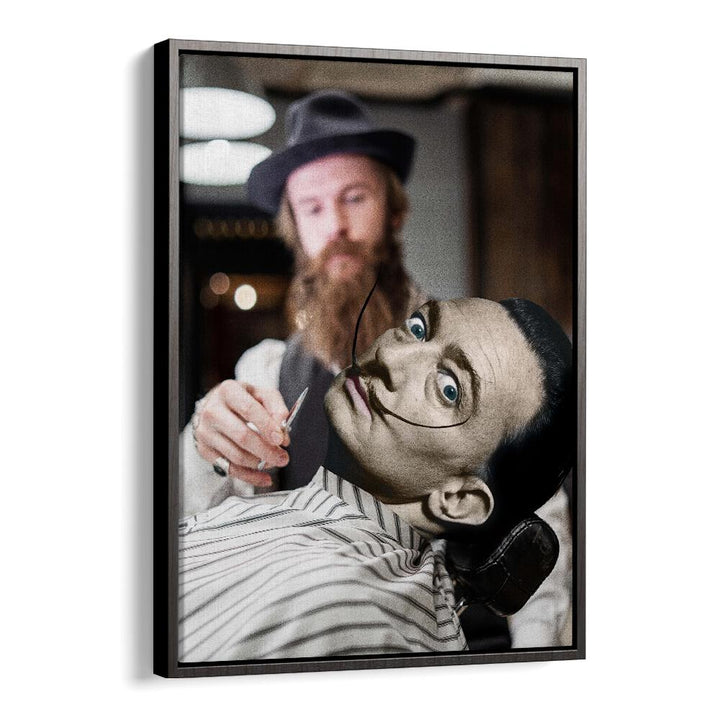 Whimsical MY MOUSTACHE, ALTERED ART PRINTS by Dikhotomy adds unique charm to any space with captivating style.
