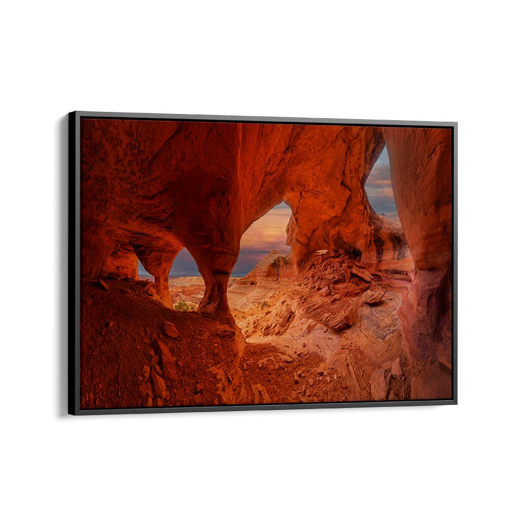 Vibrant red rock formations showcase the beauty of "HIDDEN WONDER IN BADLAND, PHOTOGRAPHY PRINTS" for nature lovers.