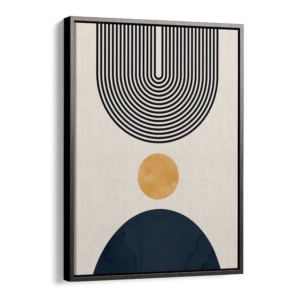 Stylish CIRCLES AND LINES 7, BOHO ART PAINTINGS featuring bold shapes and lines, perfect for modern decor.