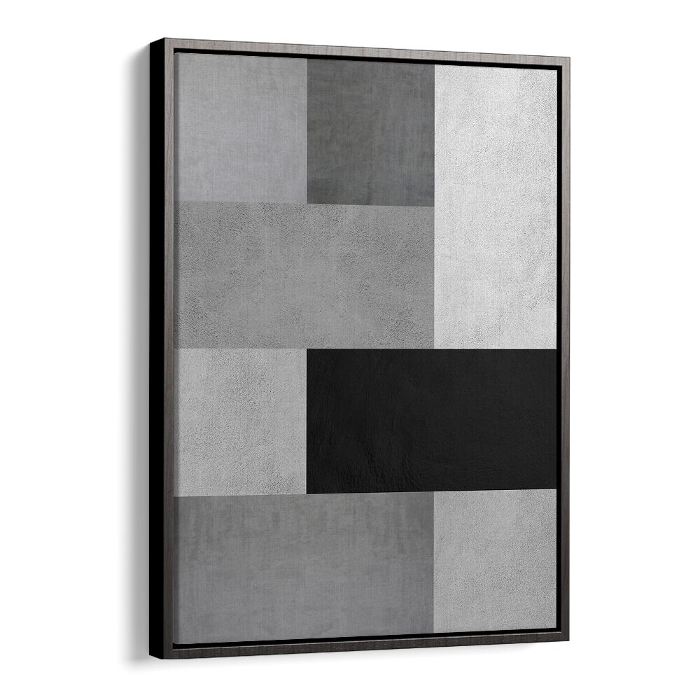Sophisticated GRAY TEXTURES IV, GEOMETRIC ART PRINTS showcase a striking blend of gray textures in modern design.