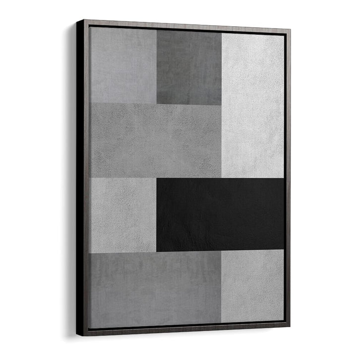 Sophisticated GRAY TEXTURES IV, GEOMETRIC ART PRINTS showcase a striking blend of gray textures in modern design.