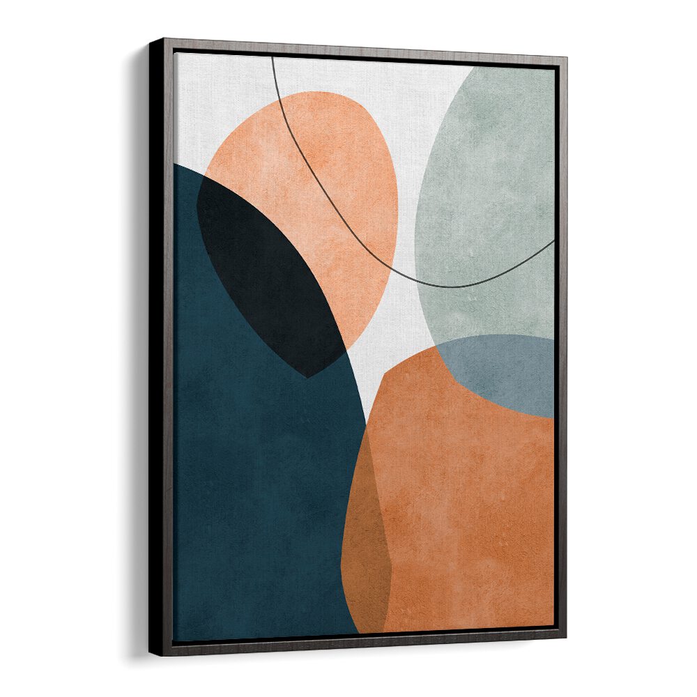 Stunning ABSTRACT SHAPES VI art print featuring vibrant colors and unique forms, perfect for modern spaces.