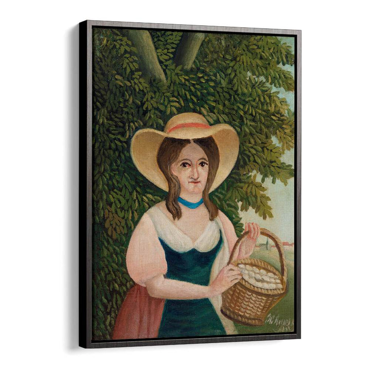 WOMAN WITH BASKET (1905–1910) , VINTAGE PAINTINGS