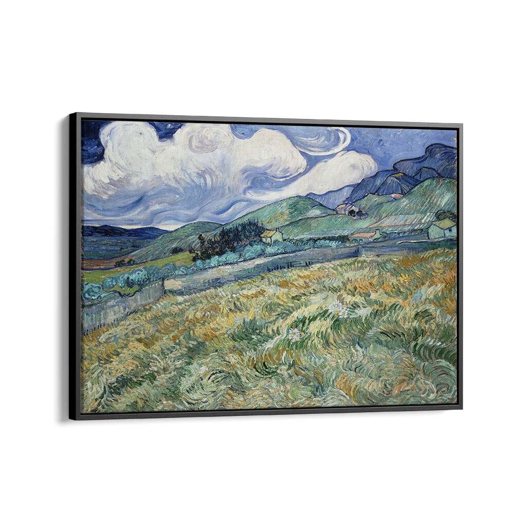 VINCENT VAN GOGH - LANDSCAPE FROM SAINT-RÉMY , VINTAGE PAINTINGS