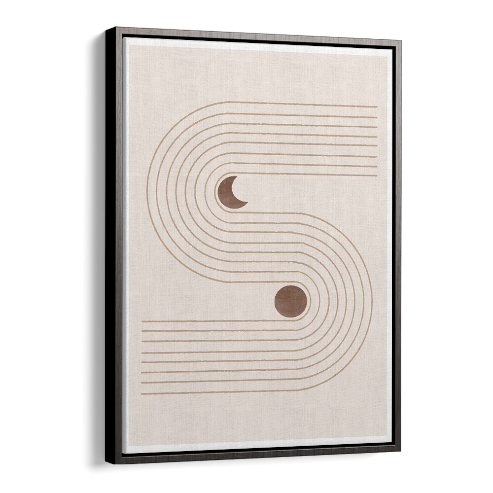 Elegant BOHO ARCH design in soft tones, part of THE MIUUS STUDIO's exquisite BOHO ART PAINTINGS collection.