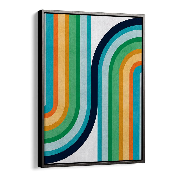 Colorful CURVED LINES II, GEOMETRIC ART PRINTS bring vibrant energy and style to any space. Perfect for modern decor.