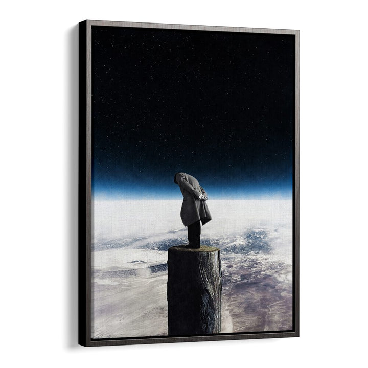 Explore "I ALONE, SURREAL ART PRINTS" by UNDERDOTT, merging imagination with striking surrealism in art.