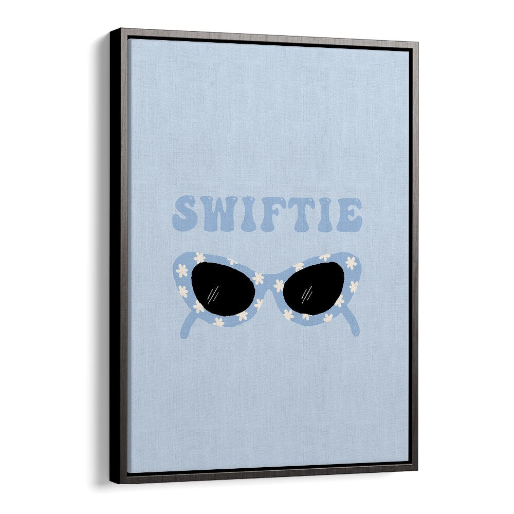 Stylish SWIFTIE CAT EYE SHADES artwork, ideal for KIDS ROOM PAINTINGS, adding charm to any little trendsetter's space.