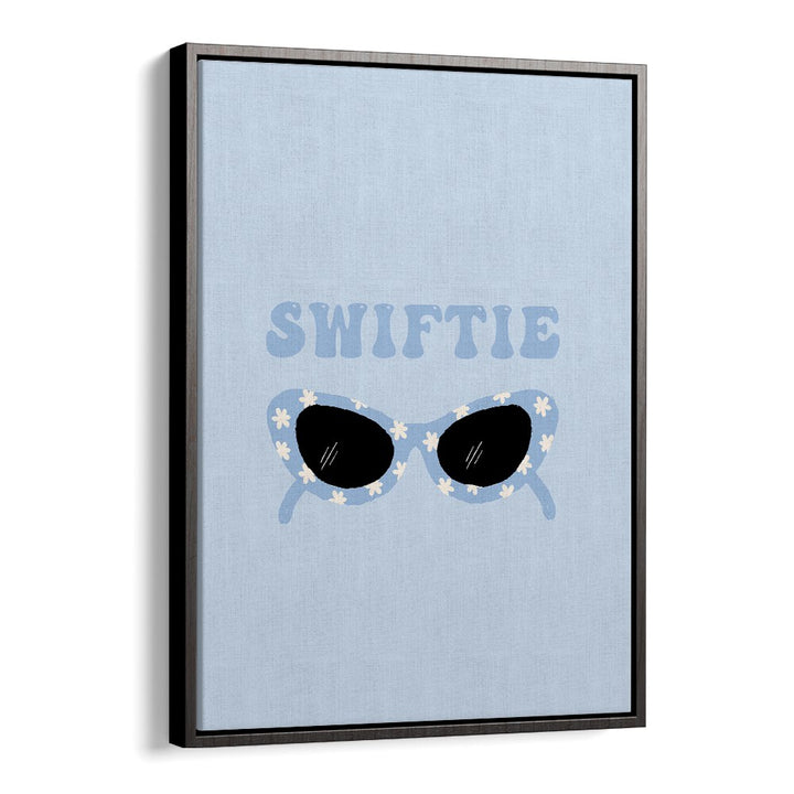 Stylish SWIFTIE CAT EYE SHADES artwork, ideal for KIDS ROOM PAINTINGS, adding charm to any little trendsetter's space.