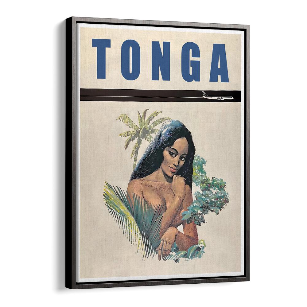 TONGA Vintage Travel Posters showcase tropical elegance, perfect for transforming your space with nostalgic charm.