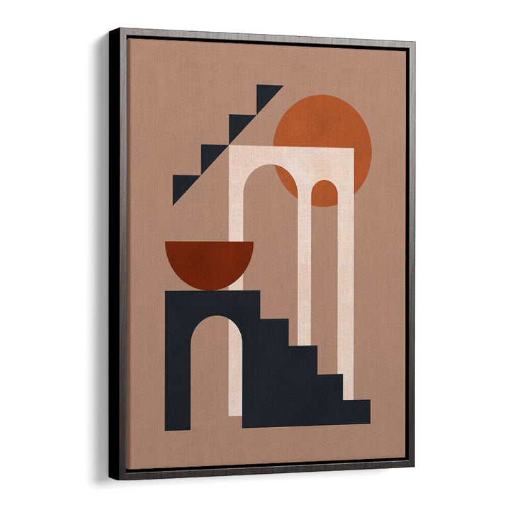 Elevate your space with GEOMETRIC COMPOSITION VI, BOHO ART PAINTINGS featuring vibrant shapes and colors.
