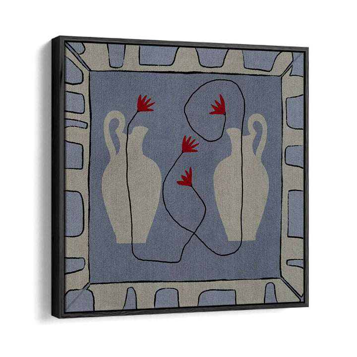 Elegant OUT OF VASE BLOOMS XI, FLORAL FLOWER PAINTINGS featuring vibrant blooms and unique design for stunning decor.