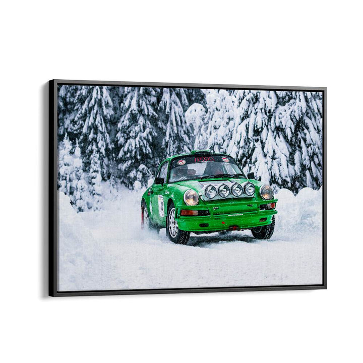 Stunning PORSCHE 911 III photography prints showcasing automotive excellence in a snowy landscape, perfect for decor.