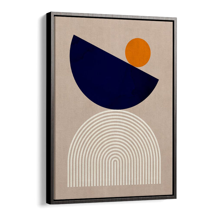 Bold geometric design featuring SEMICIRCLES II, GEOMETRIC ART PRINTS, perfect for modern art enthusiasts.