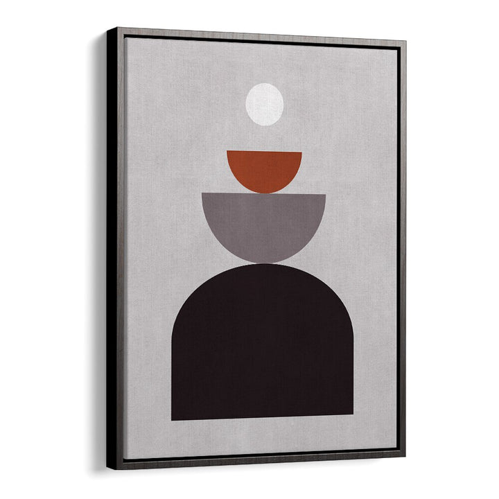 LINES AND CIRCLES XVI, BOHO ART PAINTINGS features geometric shapes in warm tones, enhancing any modern decor.