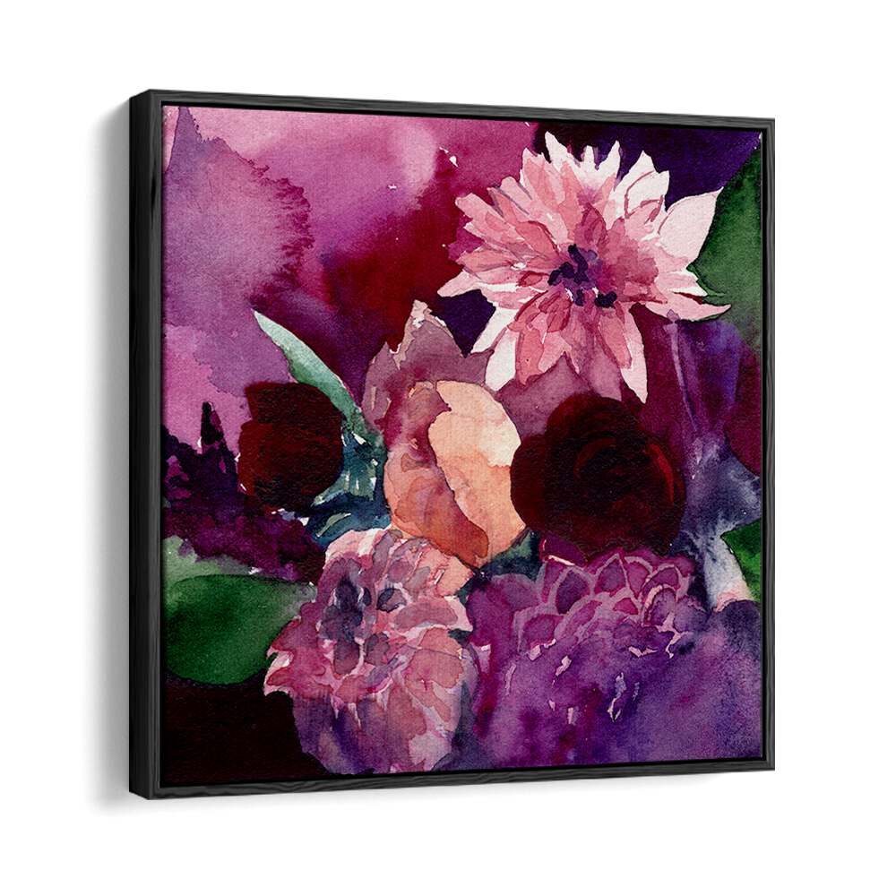 DAHLIAS SMALL , FLORAL FLOWER PAINTINGS