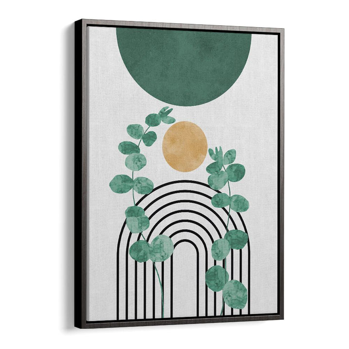Stylish LEAVES IV, BOHO ART PAINTINGS blend watercolor leaves with modern abstract design for a tranquil home decor.