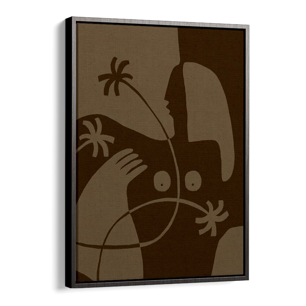 THE LAND STORY VI, BOHO ART PAINTINGS, showcases a unique artistic blend of nature and contemporary design.