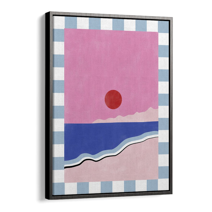 Stunning "PINK SKY, LANDSCAPE PAINTINGS" by Elena Ristova, perfect for transforming your decor with beautiful nature art.