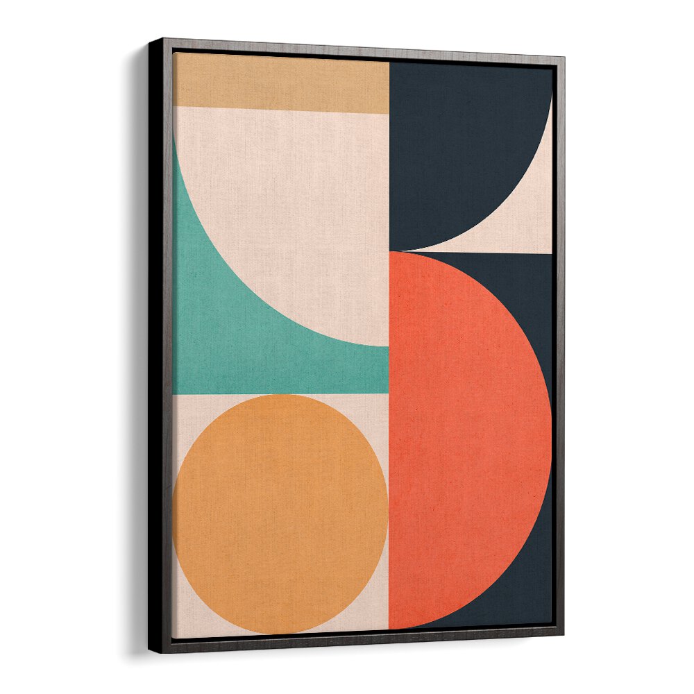 CIRCLES IN HARMONY V, GEOMETRIC ART PRINTS showcase vibrant colors and shapes, perfect for modern home decor.