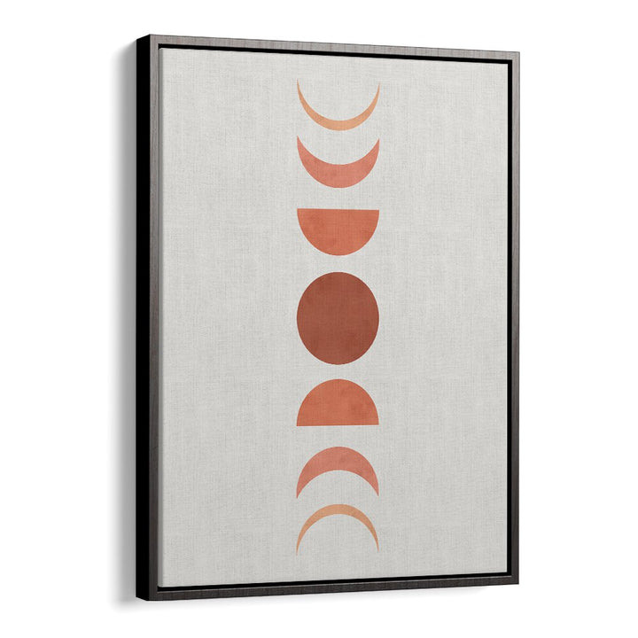 Elegant MOON PHASES, BOHO ART PAINTINGS showcase lunar cycles in beautiful earthy tones, perfect for bohemian decor.