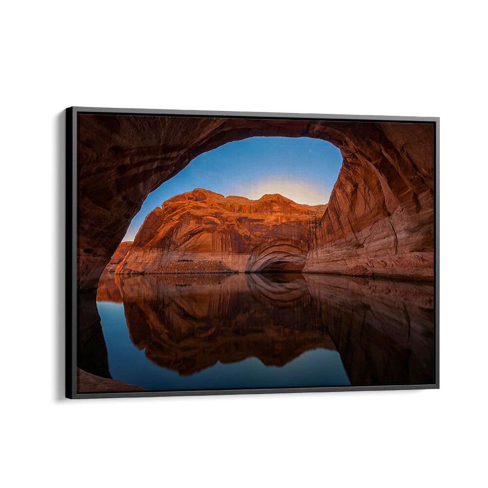 Stunning reflection of the CATHEDRAL IN THE DESERT, PHOTOGRAPHY PRINTS highlighting nature's beauty and artistry.