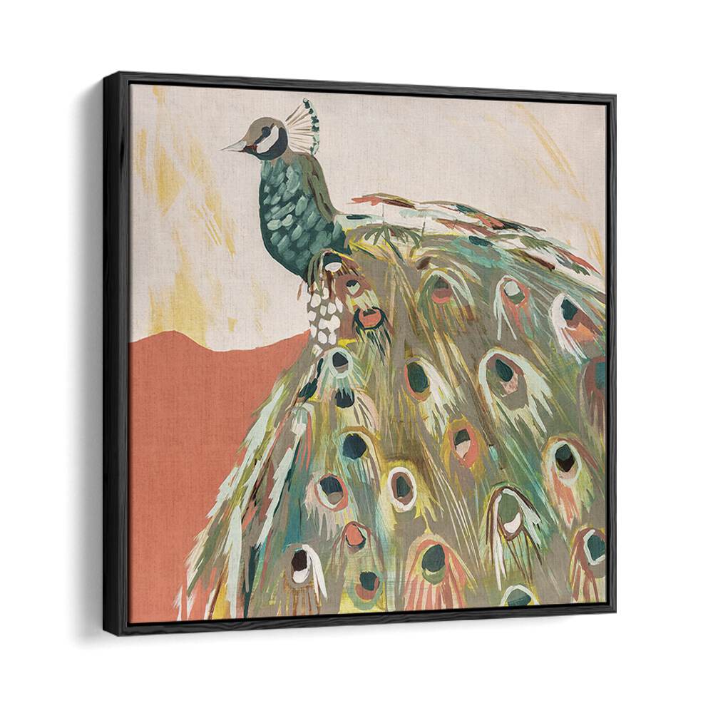 Vibrant PEACOCK SALMON, ANIMAL PAINTINGS showcasing abstract beauty and intricate textures for your home decor.