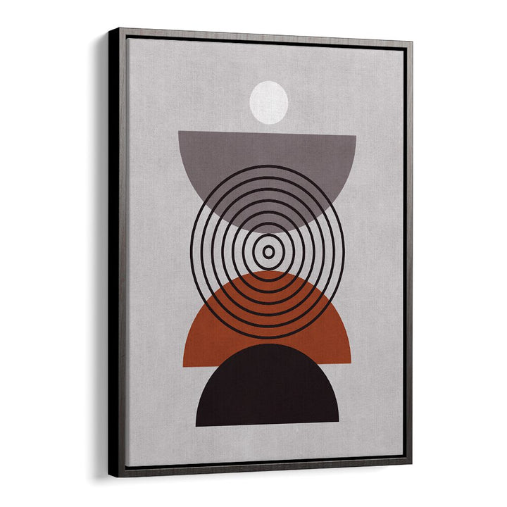 Modern LINES AND CIRCLES XI, BOHO ART PAINTINGS featuring abstract shapes and circles, perfect for creative spaces.