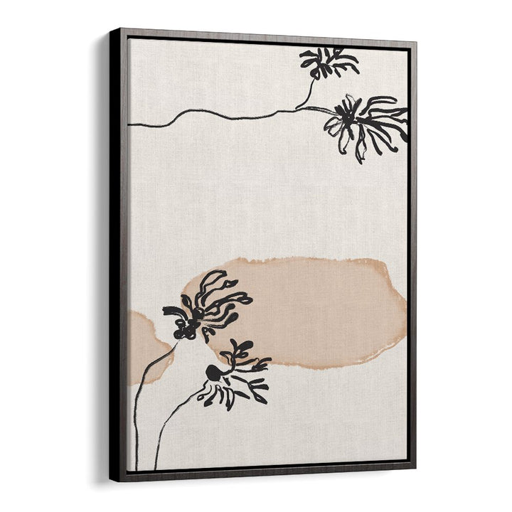 Stylish LEAVES NO II, FLORAL FLOWER PAINTINGS enhance your space with vibrant artistry and nature's beauty.