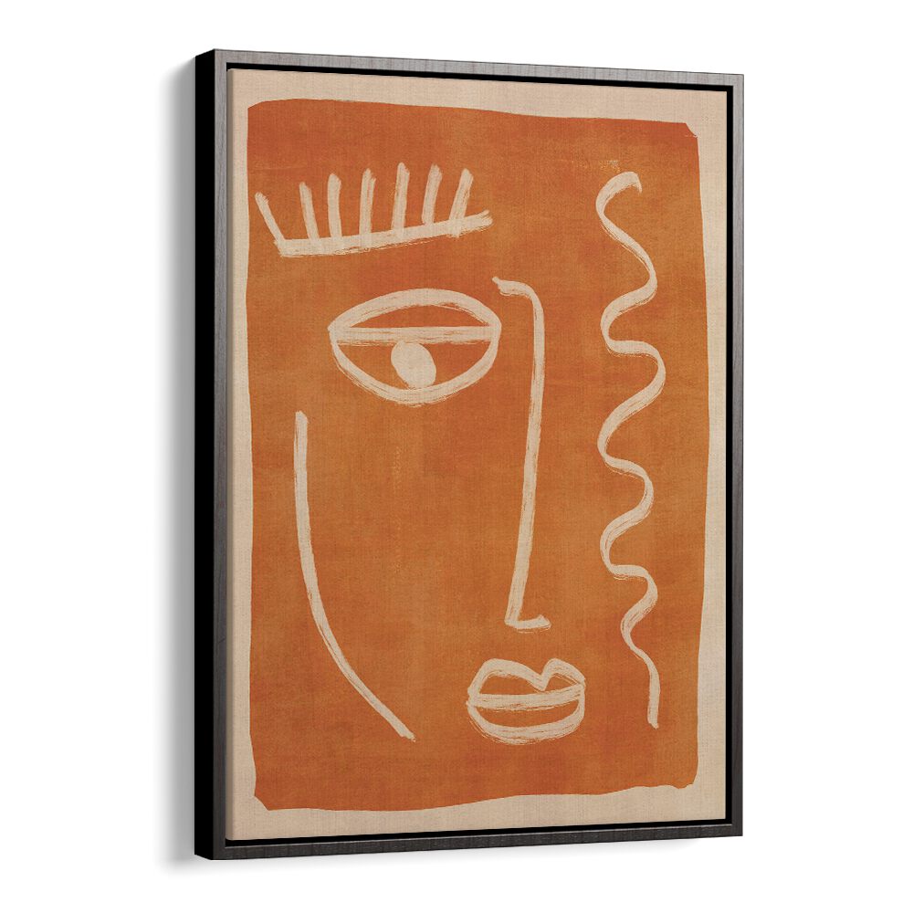 Stunning ABSTRACT FACE PORTRAIT, BOHO ART PAINTINGS, perfect for adding artistic charm to any space.