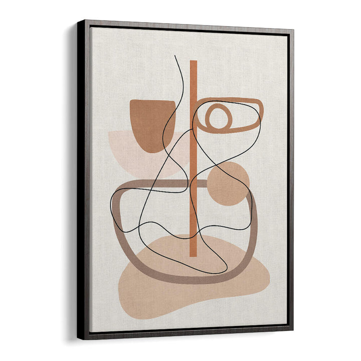 ABSTRACT LINE MOVEMENT I , BOHO ART PAINTINGS