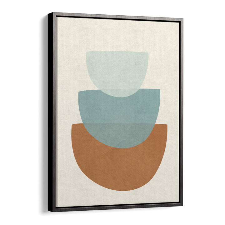 AZZURRO SHAPES I , BOHO ART PAINTINGS
