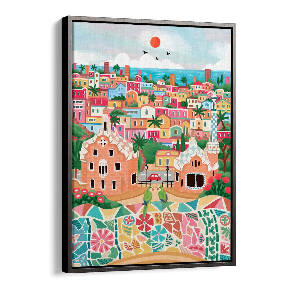 BARCELONA , TRAVEL POSTERS