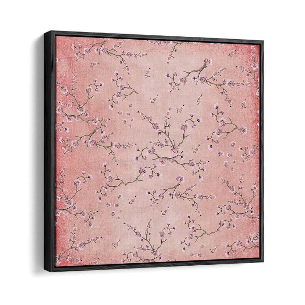 Delicate branches and blooms adorn the BLOSSOMS ON BLUSH, FLORAL FLOWER PAINTINGS, enhancing any living space beautifully.