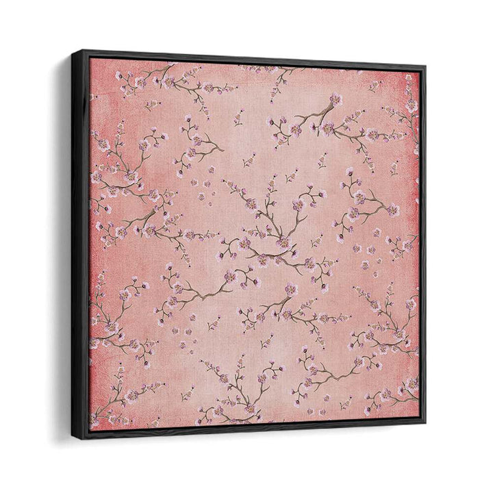 Delicate branches and blooms adorn the BLOSSOMS ON BLUSH, FLORAL FLOWER PAINTINGS, enhancing any living space beautifully.