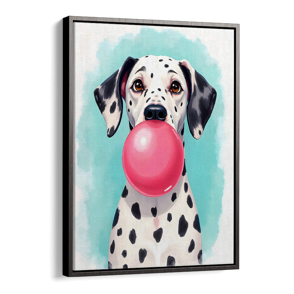 BUBBLE GUM DALMATIAN , WILDLIFE PAINTINGS