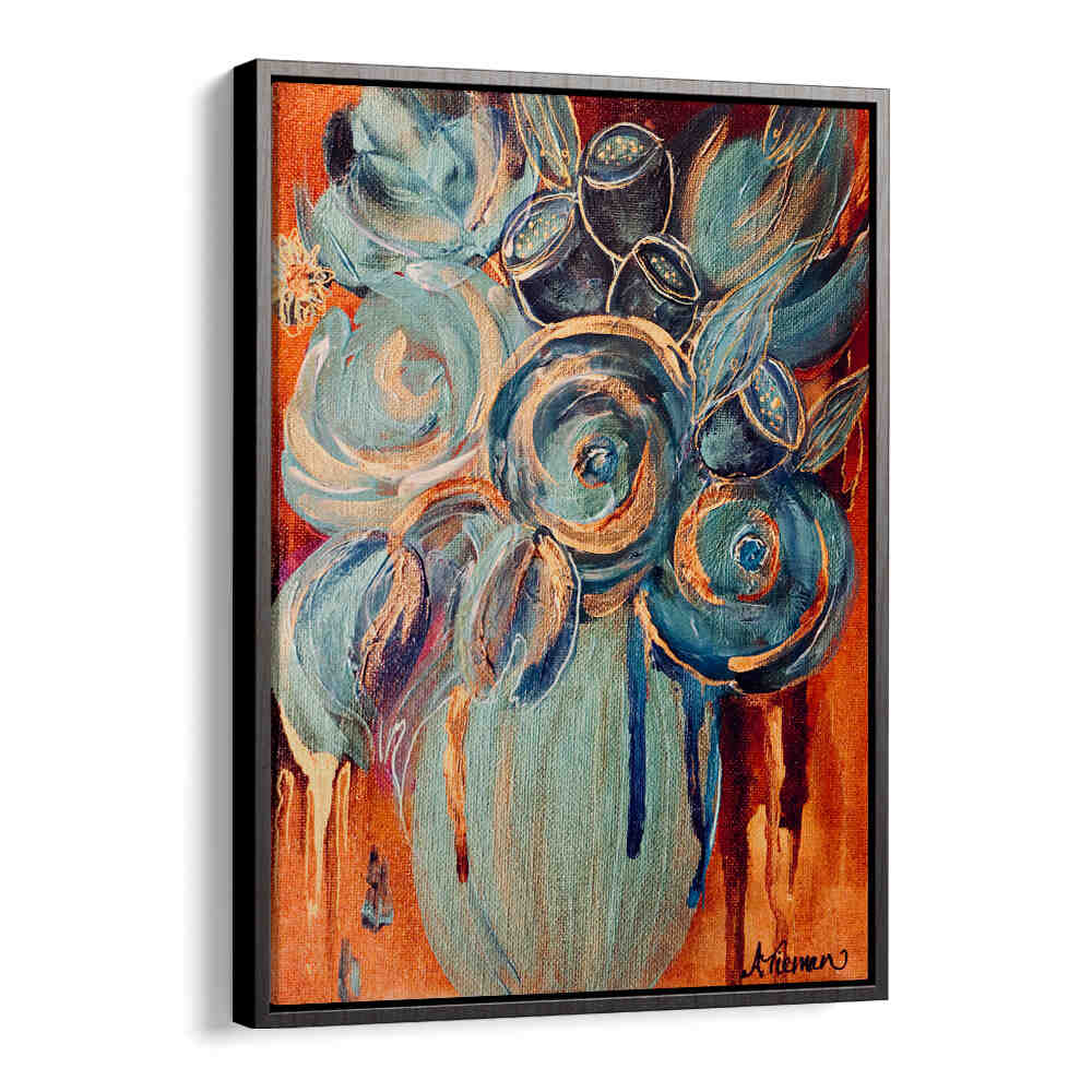 Vibrant CARIBBEAN BLOOMS, FLORAL FLOWER PAINTINGS bringing elegance to your space with stunning color and beauty.