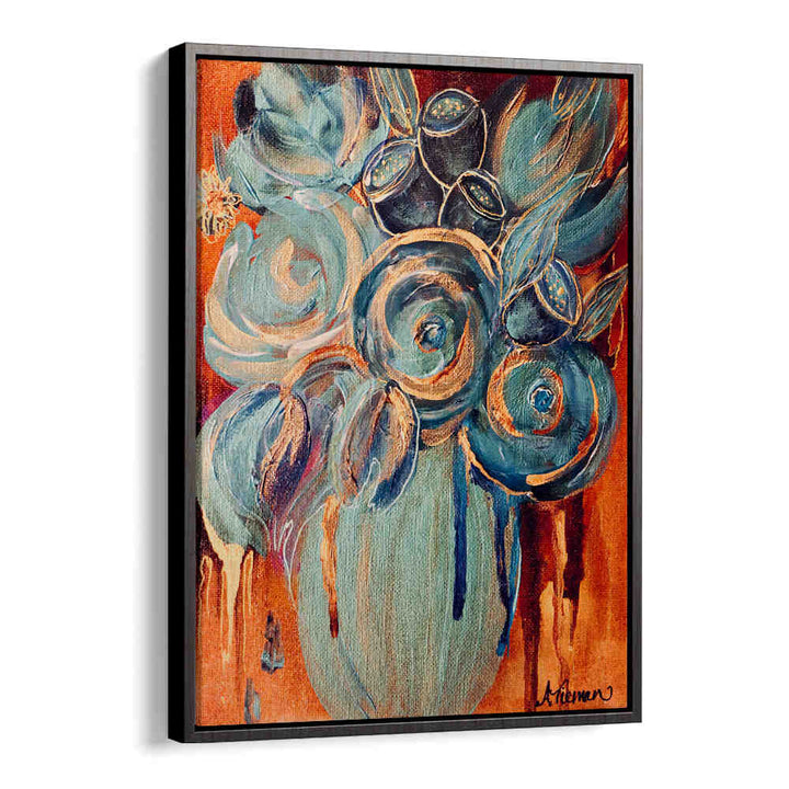 Vibrant CARIBBEAN BLOOMS, FLORAL FLOWER PAINTINGS bringing elegance to your space with stunning color and beauty.