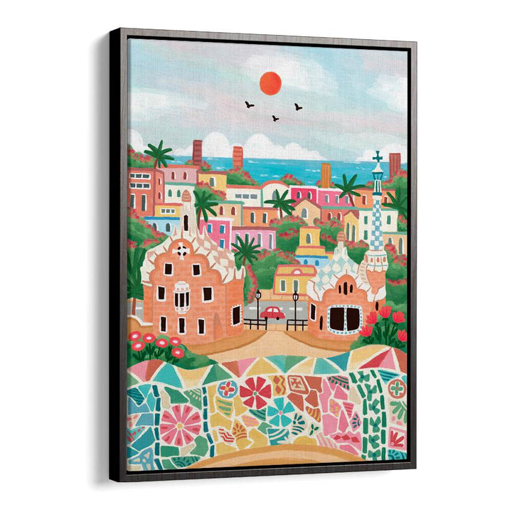 COLORFUL COASTAL DREAM , TRAVEL POSTERS