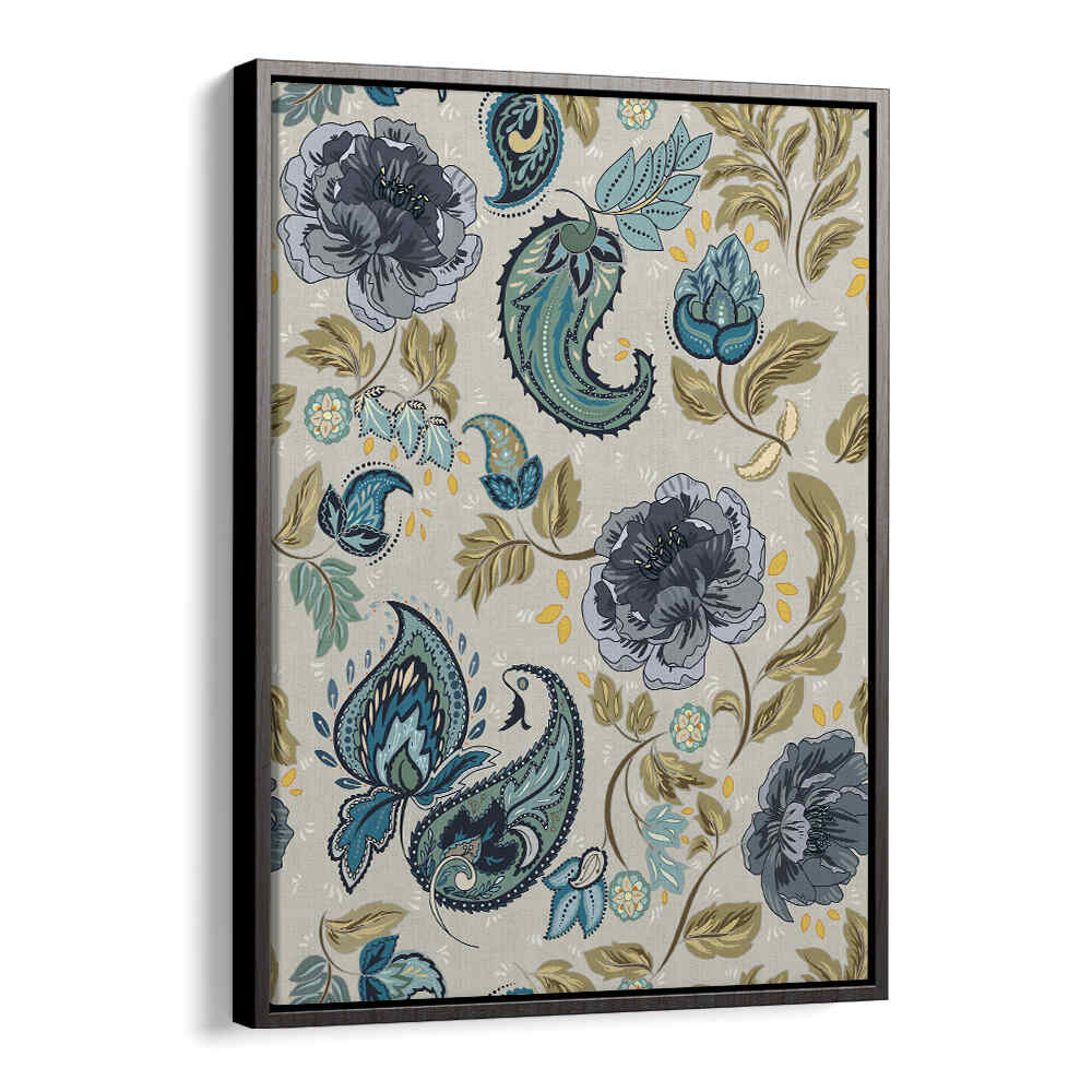 Transform your space with HAZY BLUE PATTERN, PATTERN ART PRINTS featuring intricate designs and soothing blue shades.