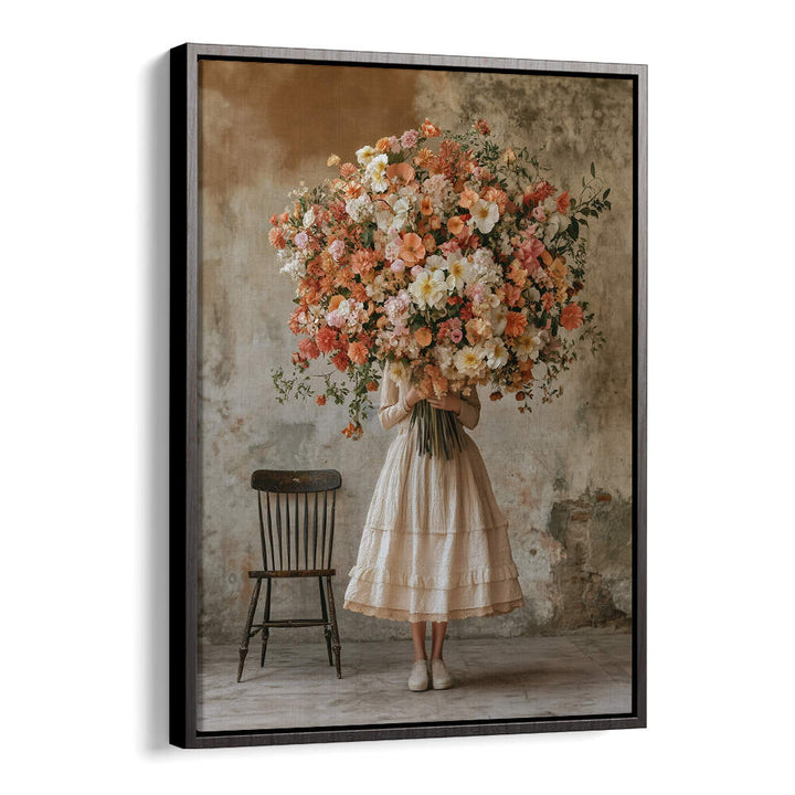 FLOWER HARVEST , FLORAL FLOWER PAINTINGS