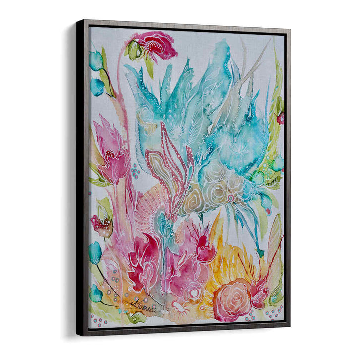Vibrant FOREVERMORE III, FLORAL FLOWER PAINTINGS featuring stunning floral designs to enhance any living space.