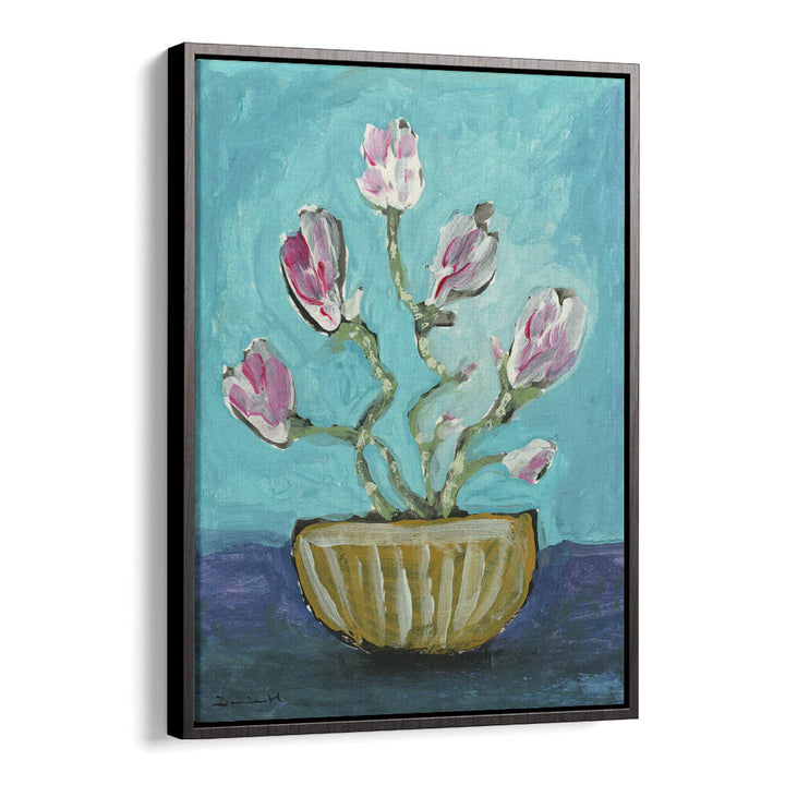 MAGNOLIA VASE , FLORAL FLOWER PAINTINGS