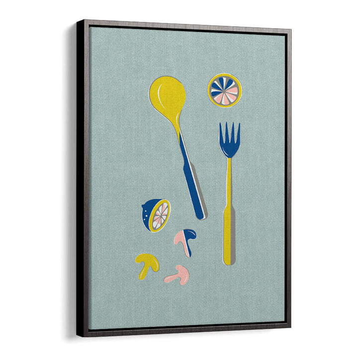 MID CENTURY KITCHEN CUTLERY MINT , KITCHEN POSTERS
