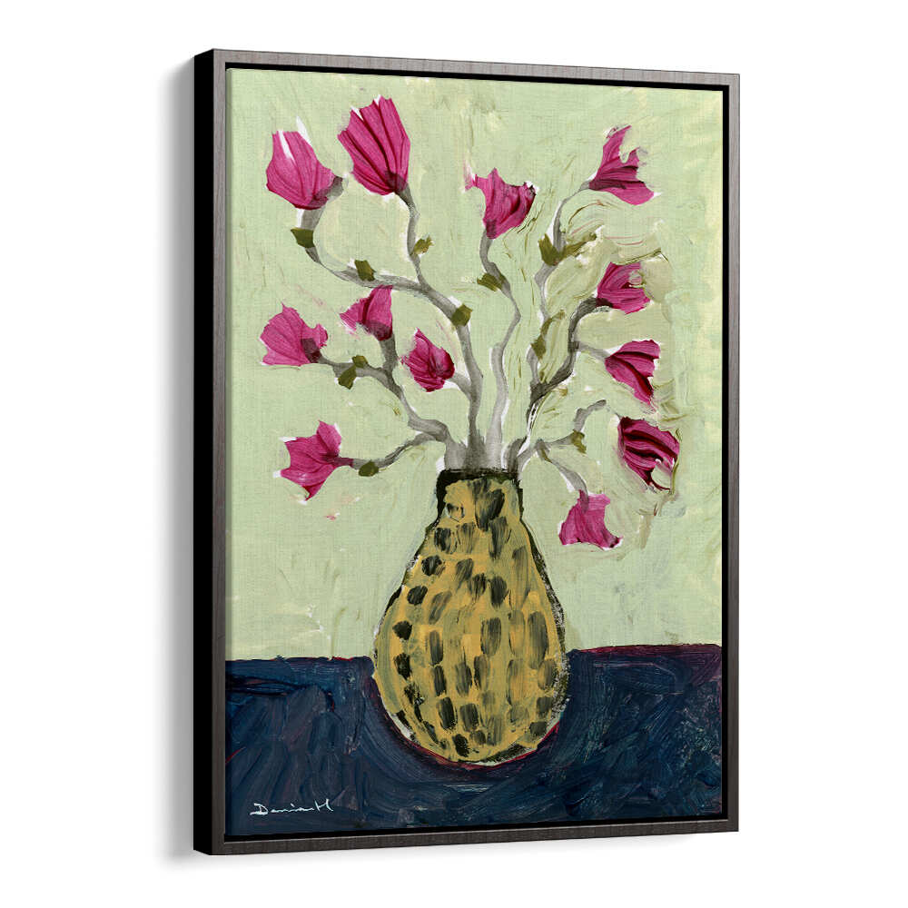 FLORAL VASE XX , FLORAL FLOWER PAINTINGS